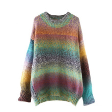 Pullover Fashion Winter Autumn Women Multi Color sweater fancy ladies knitted sweater